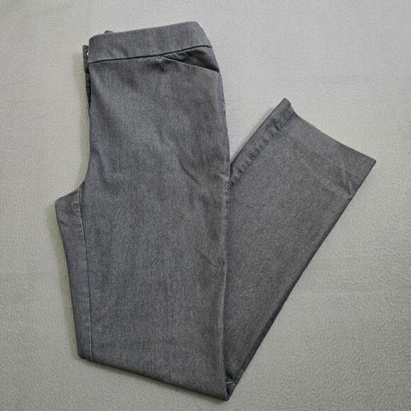 Chico's Women 00R US 2R Blue Straight Leg Mid Rise Trouser - Picture 1 of 11